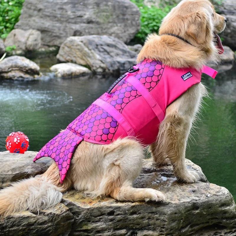 Colete salva-vidas para cães - Dog Life Jacket