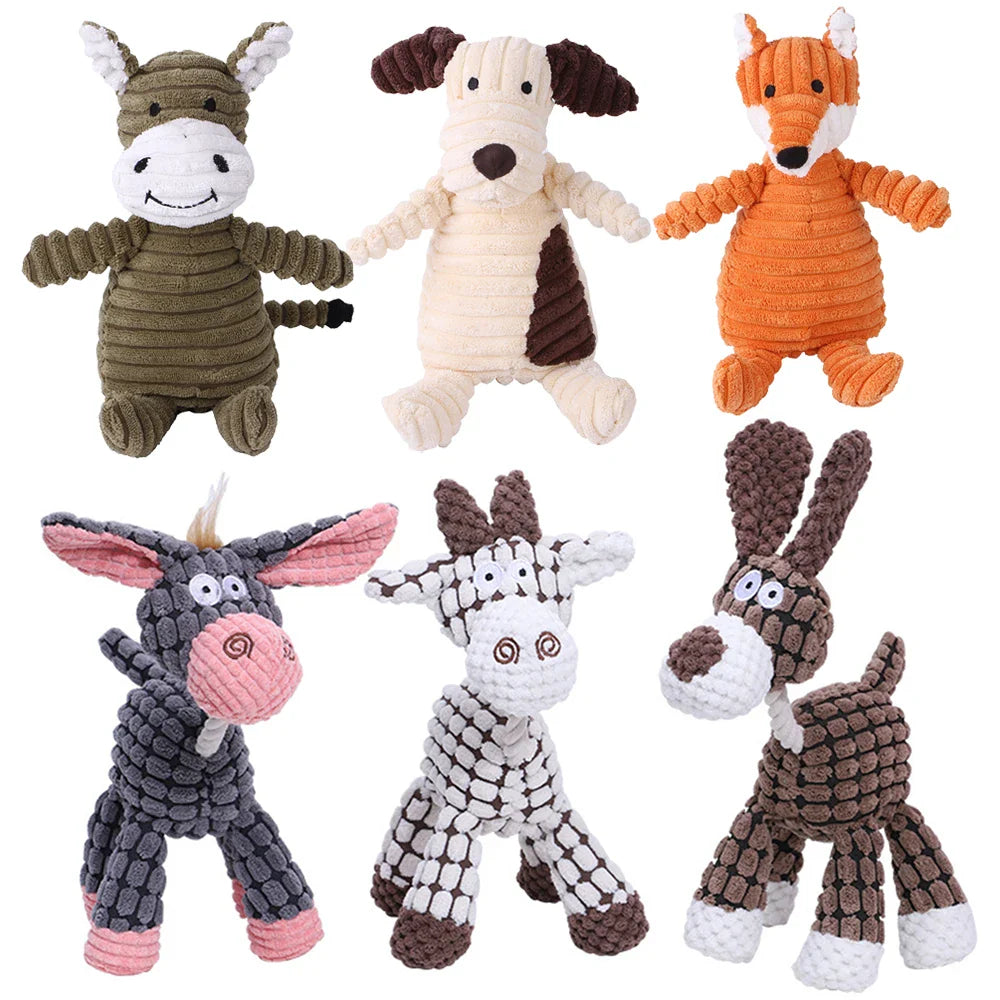 Brinquedo Pelúcia Resistente para Cães