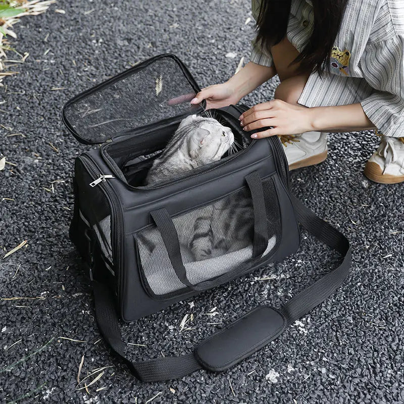 Bolsa de Transporte - Conforto cães e gatos