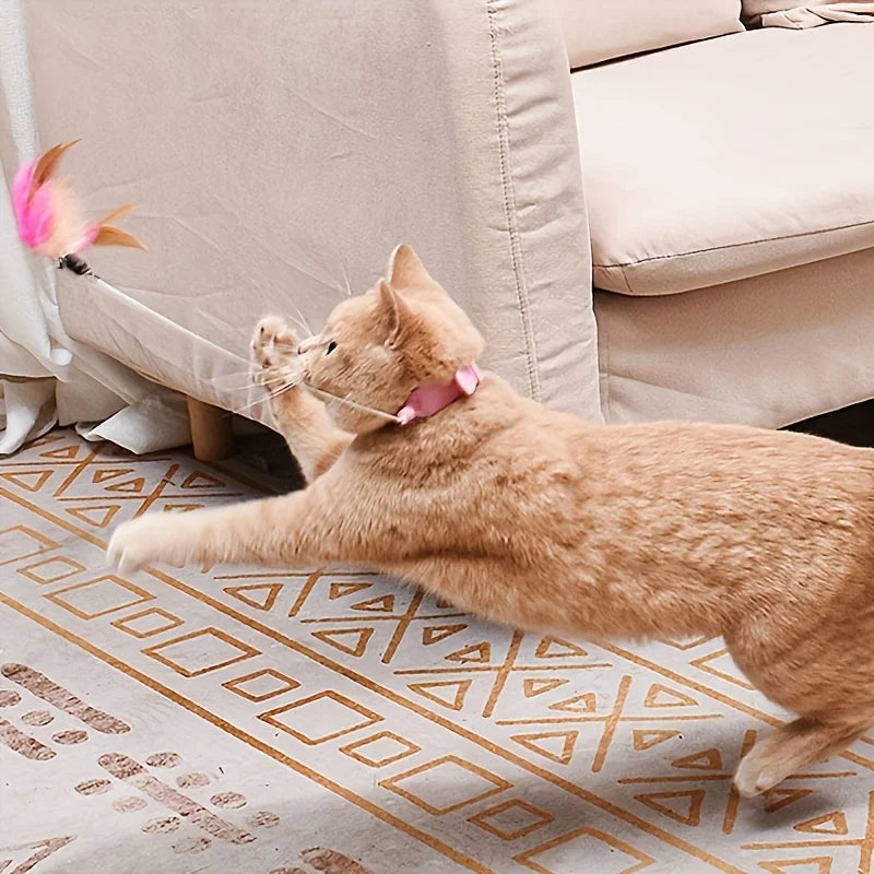 Brinquedo com Pena Feline Fun