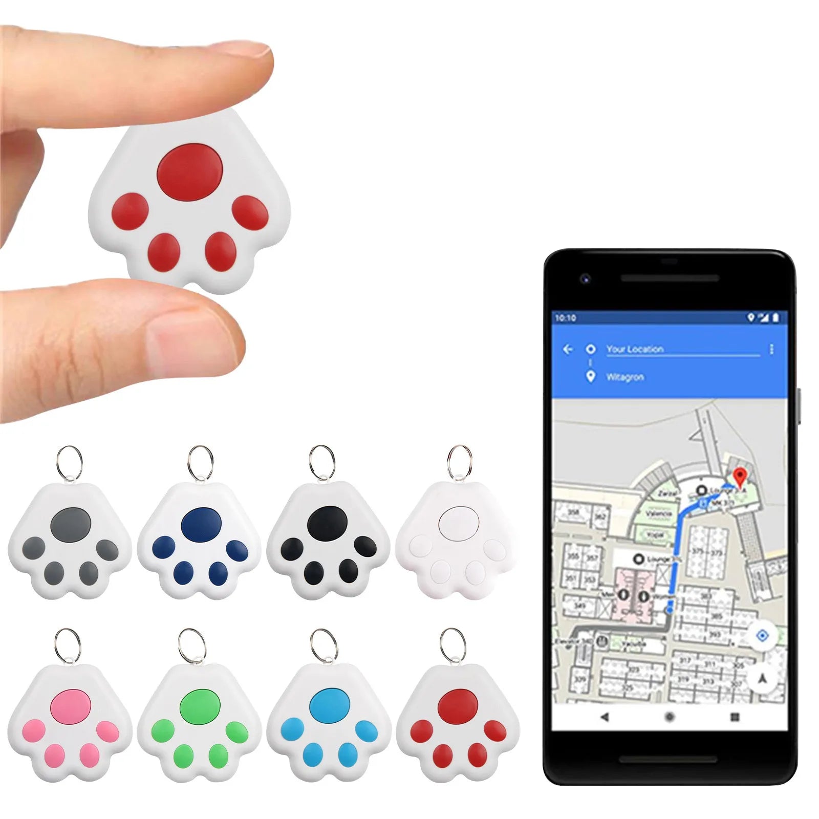 Mini Rastreador GPS Bluetooth 5.0