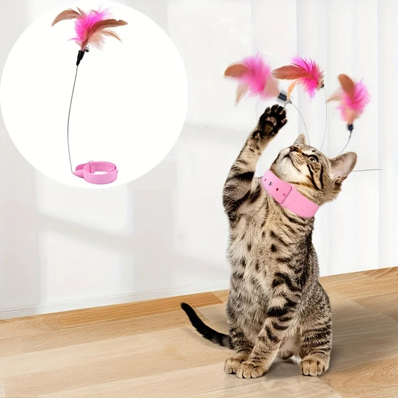 Brinquedo com Pena Feline Fun